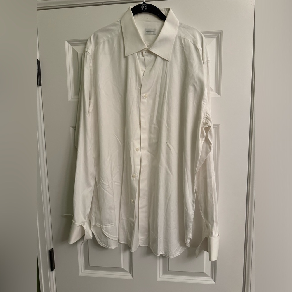 Zenga French cuff dress shirt 46/18